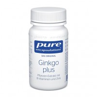 Экстракт листьев гинкго PURE ENCAPSULATIONS Ginkgo plus Kapseln 60 шт Pro medico Экстракт листьев гинкго PURE ENCAPSULATIONS Ginkgo plus Kapseln 60 шт Pro medico